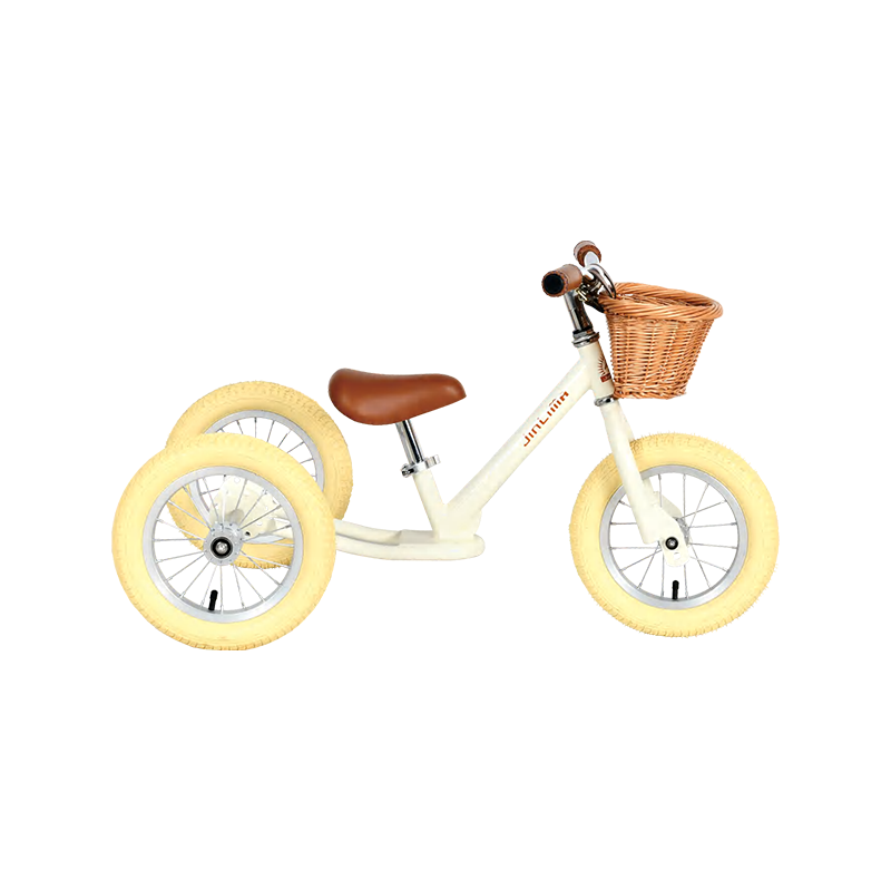 Hyb-003 de 12 "Verde y amarillo sin pedales Balance flexible Bike