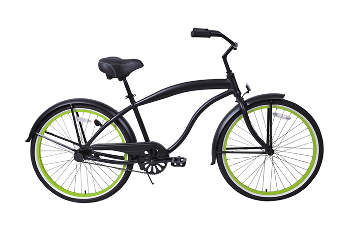 Lady Beach Cruiser Bike presenta los detalles del ciclismo de larga distancia