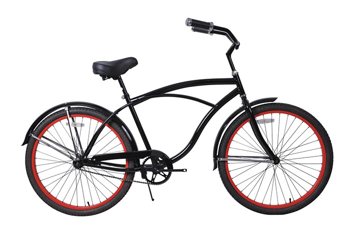 Lady Beach Cruiser Bike presenta cómo elegir piezas de bicicleta